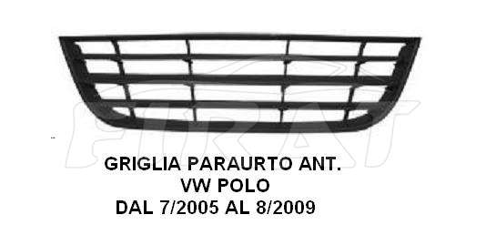 GRIGLIA PARAURTO VW POLO 05 - 09 CENTRALE